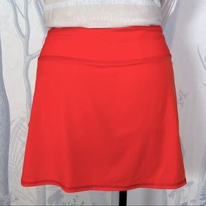 Lululemon Run Pace Setter Skirt with Short Love Red 6 Tall Style #W8210T